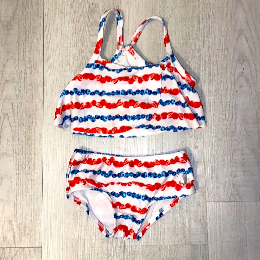 Girls Body Glove Girls 2-Piece Bikini Bathing Suit, 4